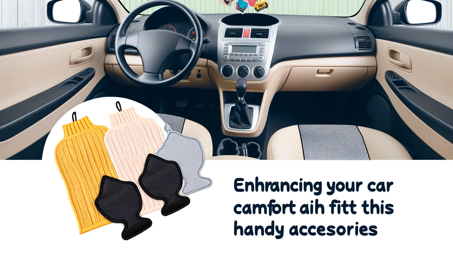 Vergroot jouw autocomfort met deze handige accessoires